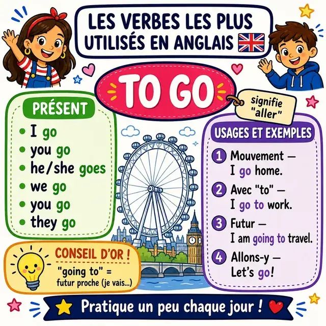 Carte mentale : verbe TO BE
