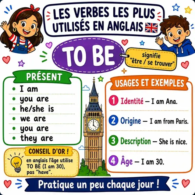 Carte mentale : verbe TO HAVE