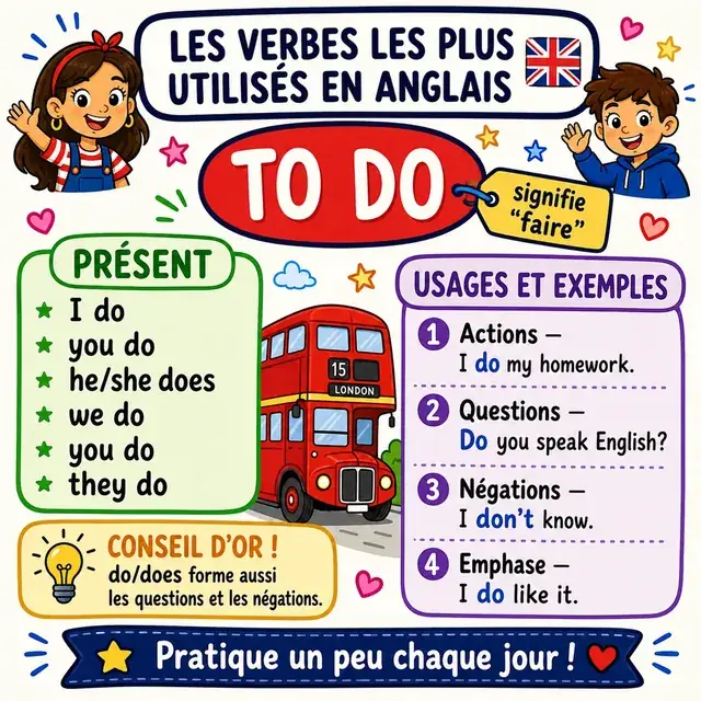 Carte mentale : verbe TO GO